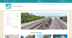 Desktop Screenshot of beachwalkvacations.com